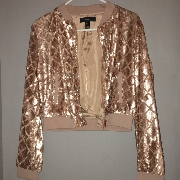 Forever 21 Jackets & Blazers - Sequin Bomber jacket